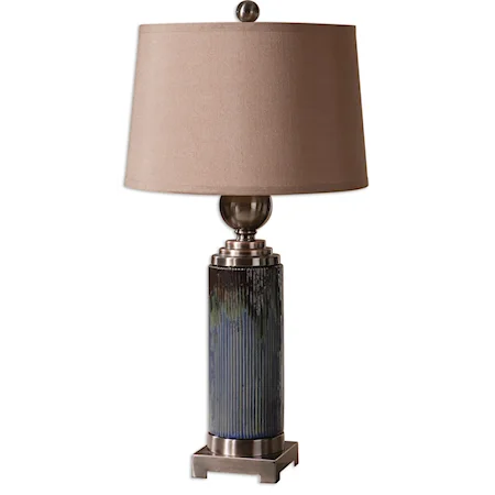 Montagano Ribbed Table Lamp