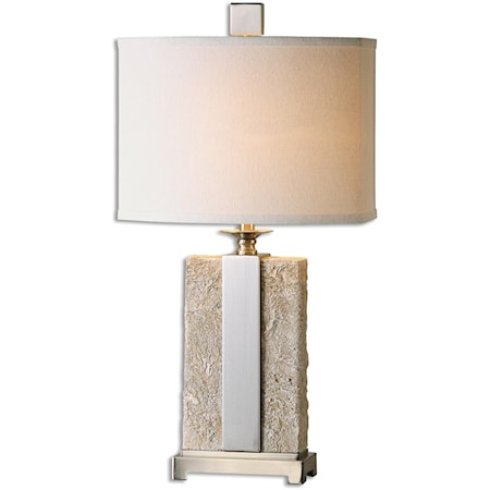 Bonea Stone Ivory Table Lamp