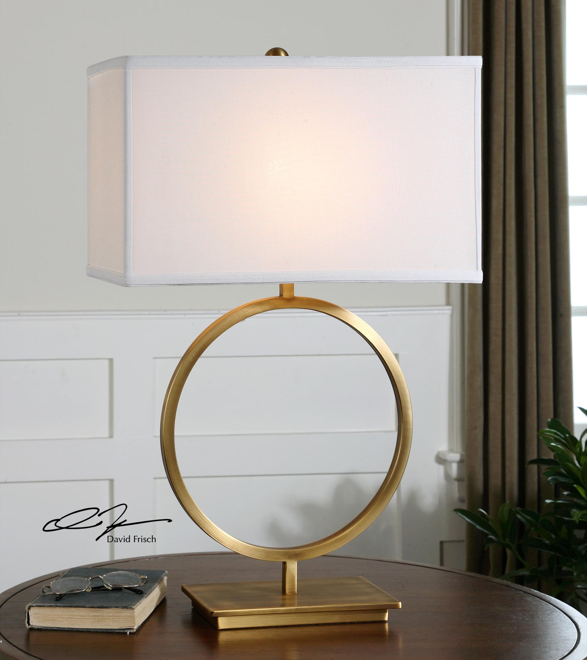 Uttermost Table Lamps Duara Circle Table Lamp