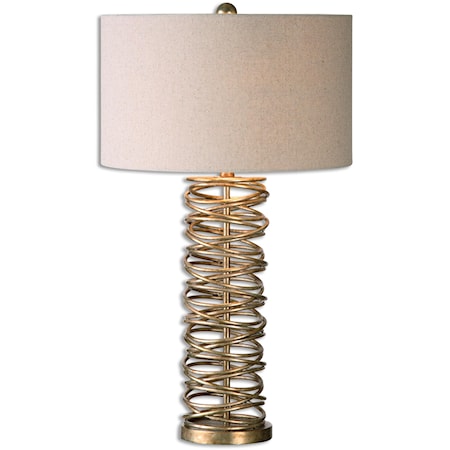 Amarey Metal Ring Table Lamp