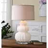 Uttermost Table Lamps Fontanne Shell Ivory Table Lamp