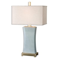 Cantarana Blue Gray Table Lamp