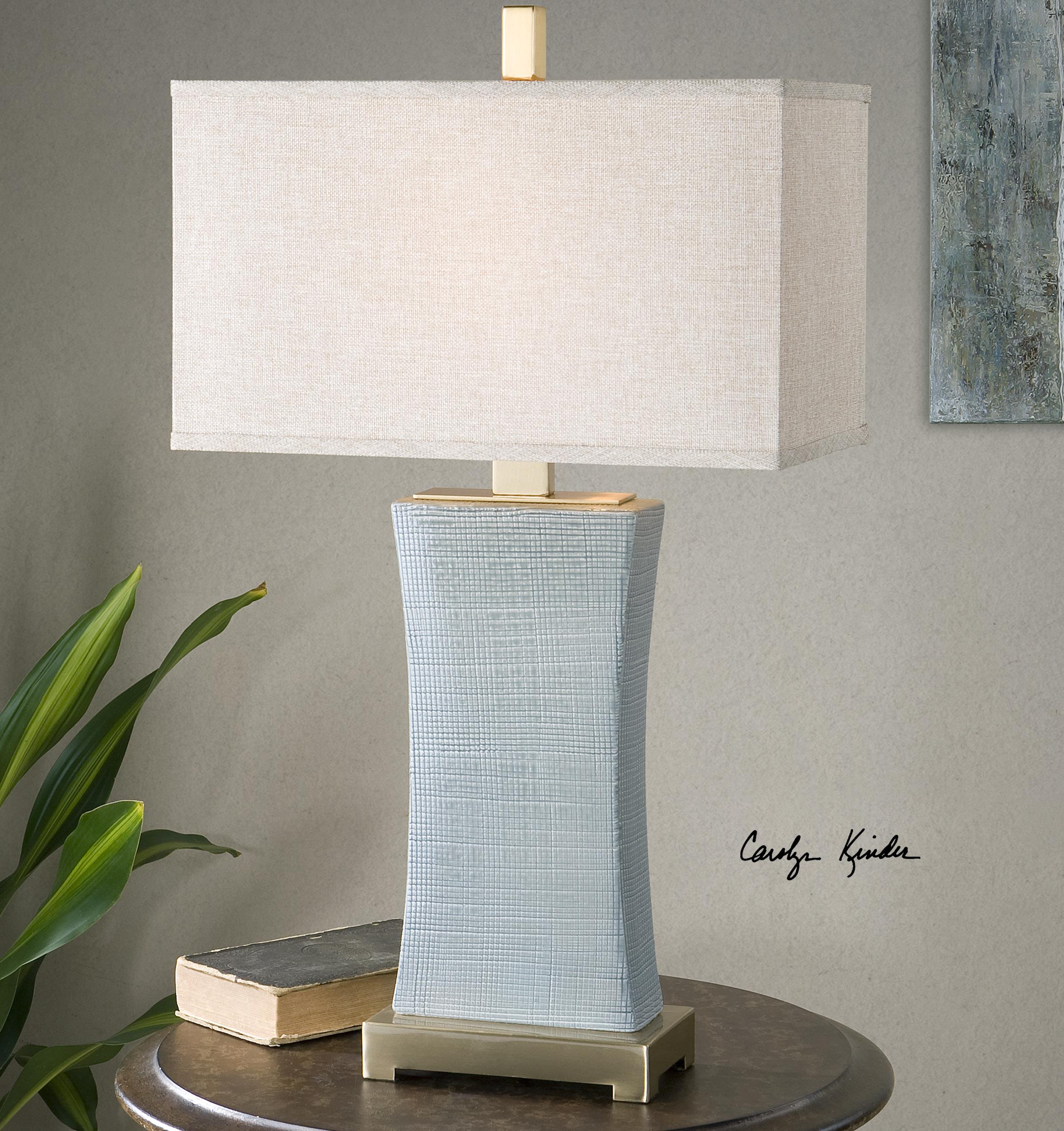 Cantarana Blue Gray Table Lamp