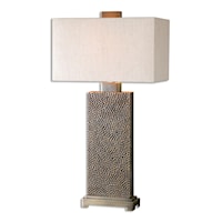 Canfield Coffee Bronze Table Lamp