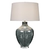 Uttermost Table Lamps Zumpano Crackled Gray Table Lamp