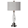 Uttermost Table Lamps Torlino Cut Crystal Lamp