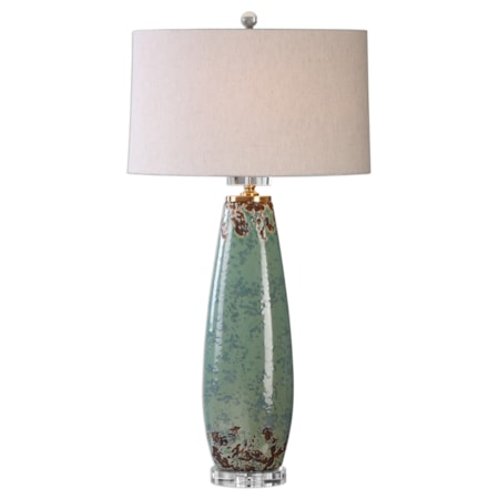 Rovasenda Mint Green Table Lamp