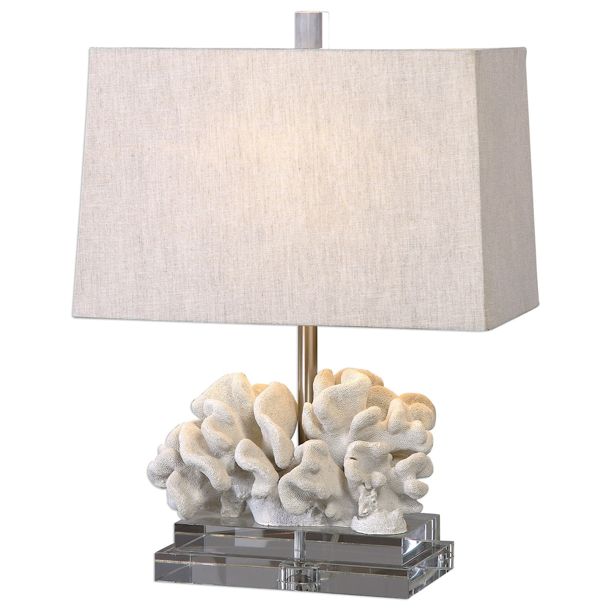 Uttermost Table Lamps Coral Sculpture Table Lamp