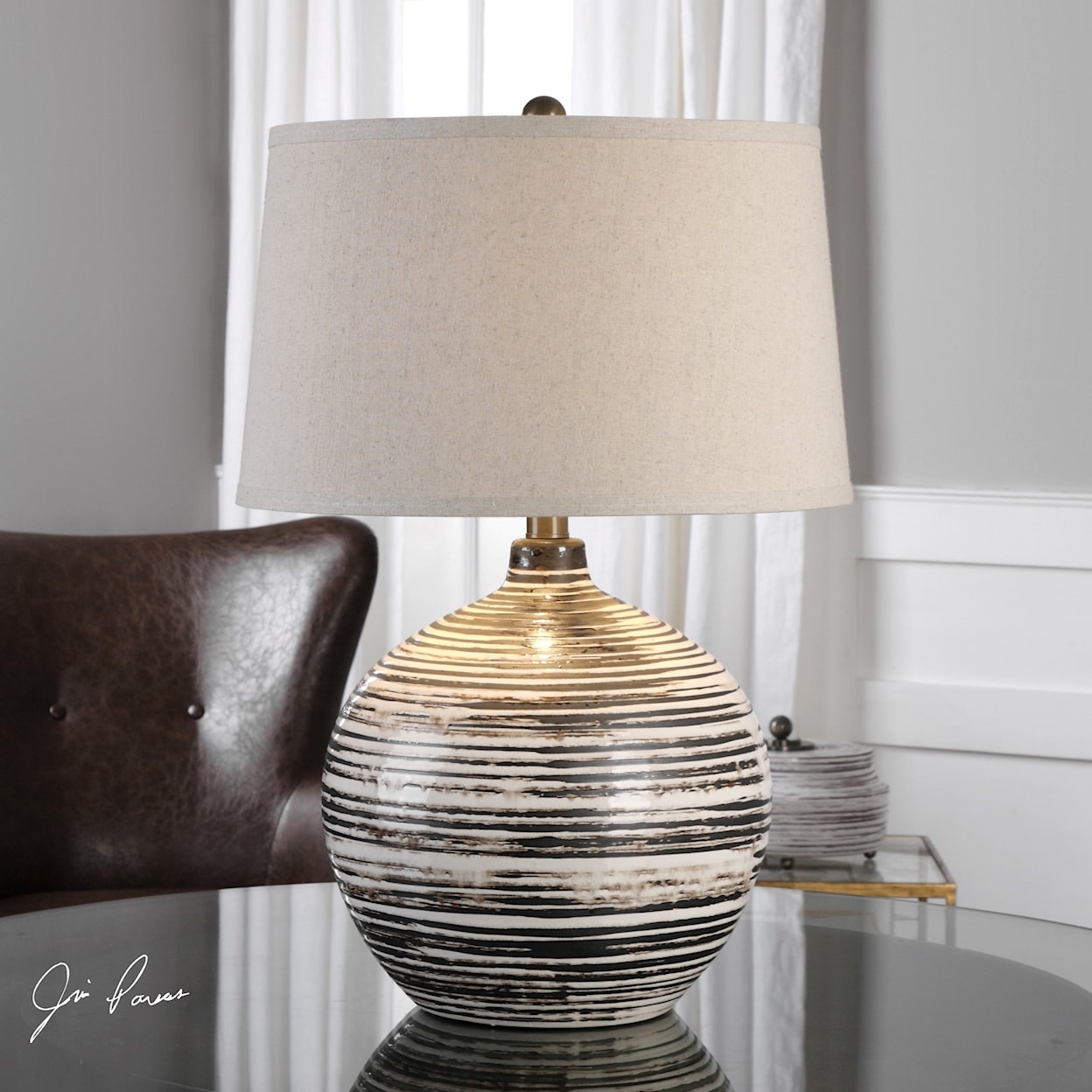 Uttermost Table Lamps Bloxom Table Lamp