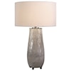 Uttermost Table Lamps Balkana Aged Gray Table Lamp