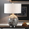 Uttermost Table Lamps Tamula Distressed Ivory Table Lamp
