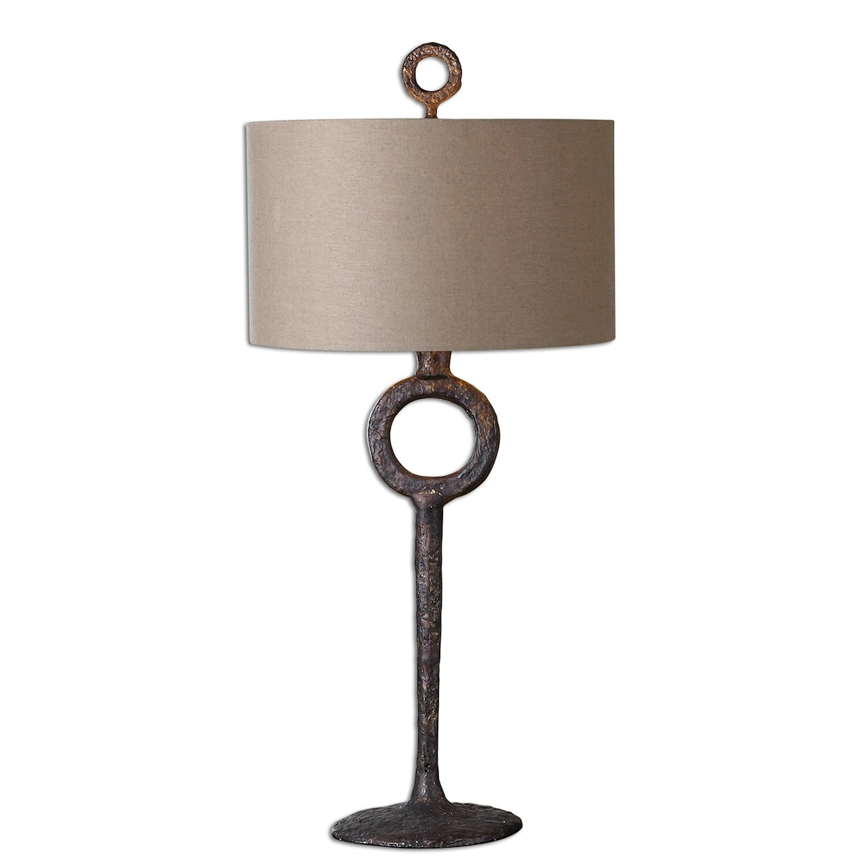 Uttermost Table Lamps Ferro Cast Iron Table Lamp