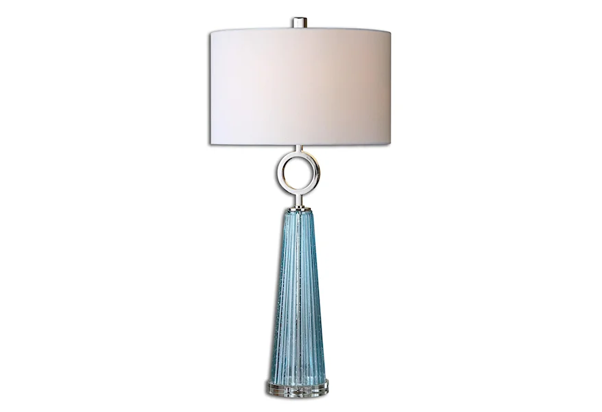Table Lamps Navier Blue Glass Table Lamp by Uttermost at Lagniappe Home Store