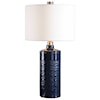 Uttermost Table Lamps Thalia Royal Blue Table Lamp