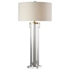 Uttermost Table Lamps Monette Tall Cylinder Lamp