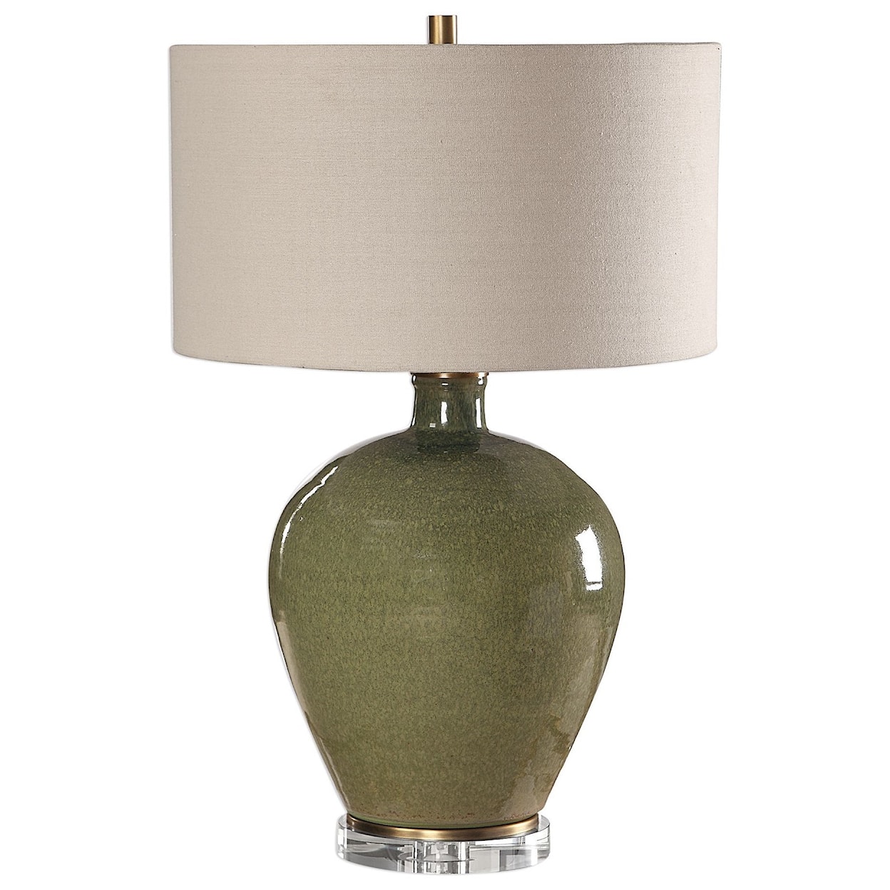 Uttermost Table Lamps Elva Emerald Table Lamp