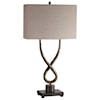 Uttermost Table Lamps Talema Aged Silver Lamp