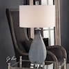 Uttermost Table Lamps Atlantica Ocean Blue Lamp