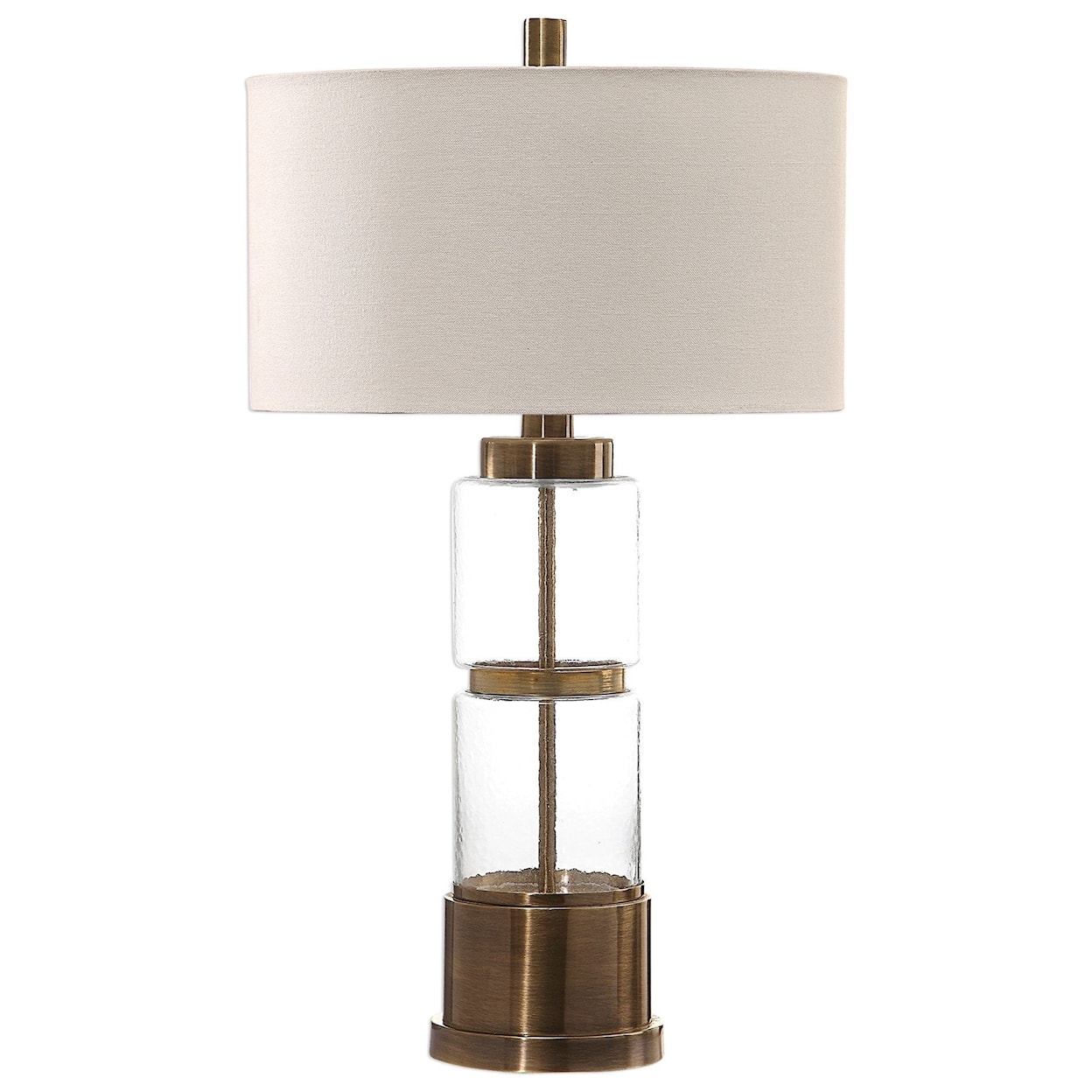 Uttermost Table Lamps Vaiga Glass Column Lamp