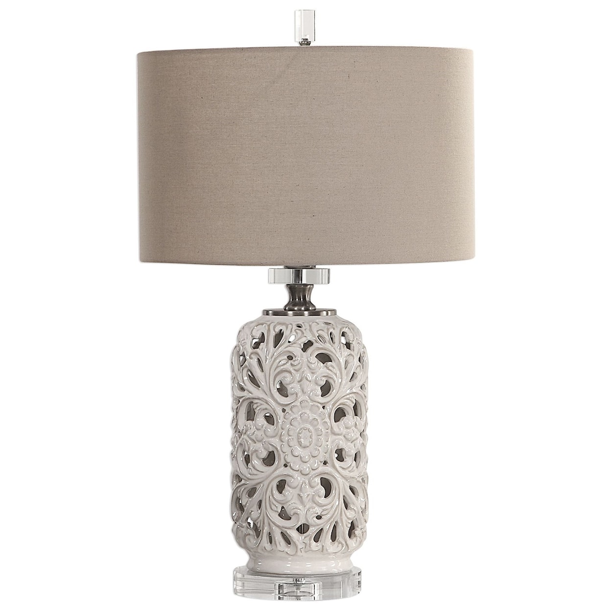 Uttermost Table Lamps Dahlina Ceramic Table Lamp