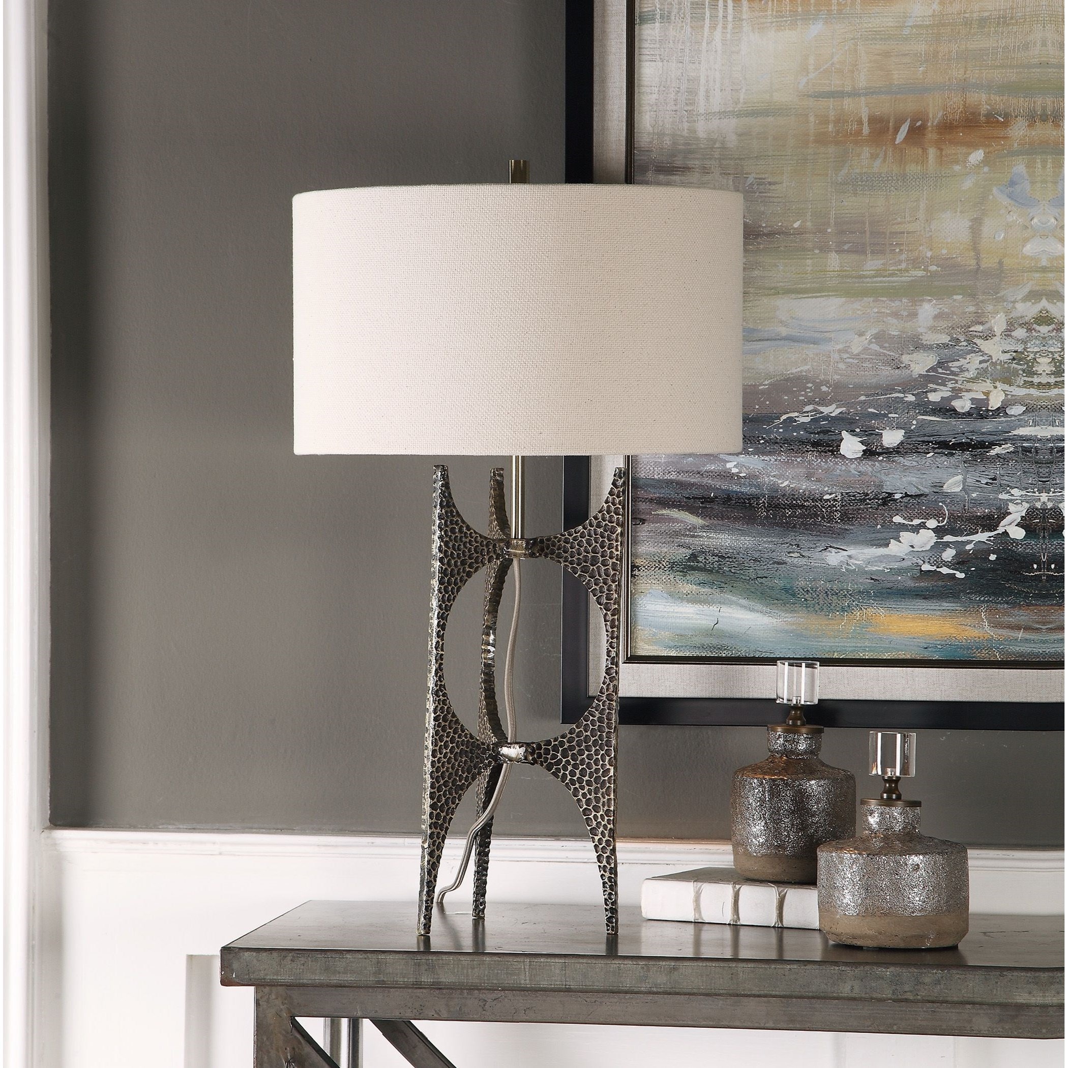 Uttermost Table Lamps Goldia Antique Bronze Lamp