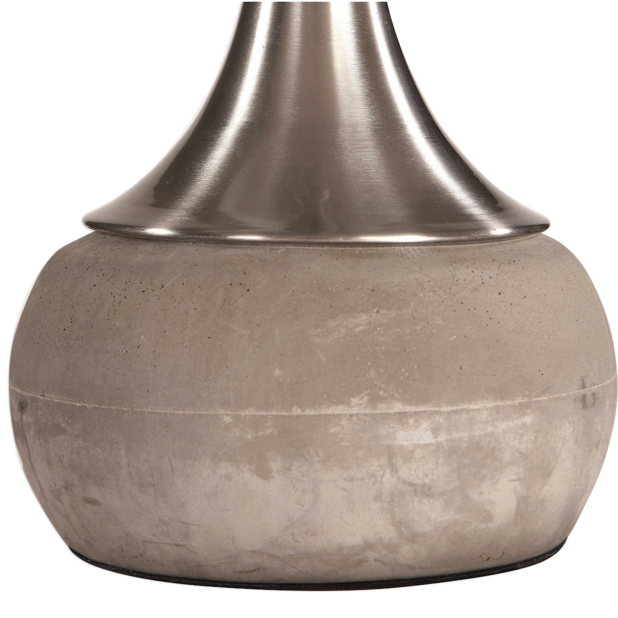 Uttermost Table Lamps Niah Brushed Nickel Lamp