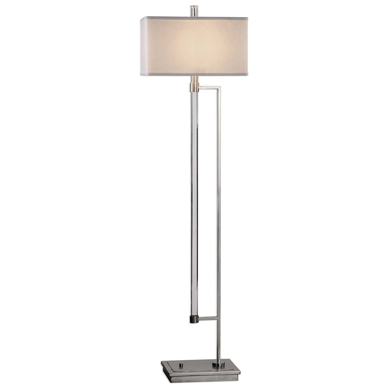 Uttermost Floor Lamps Mannan Modern Floor Lamp