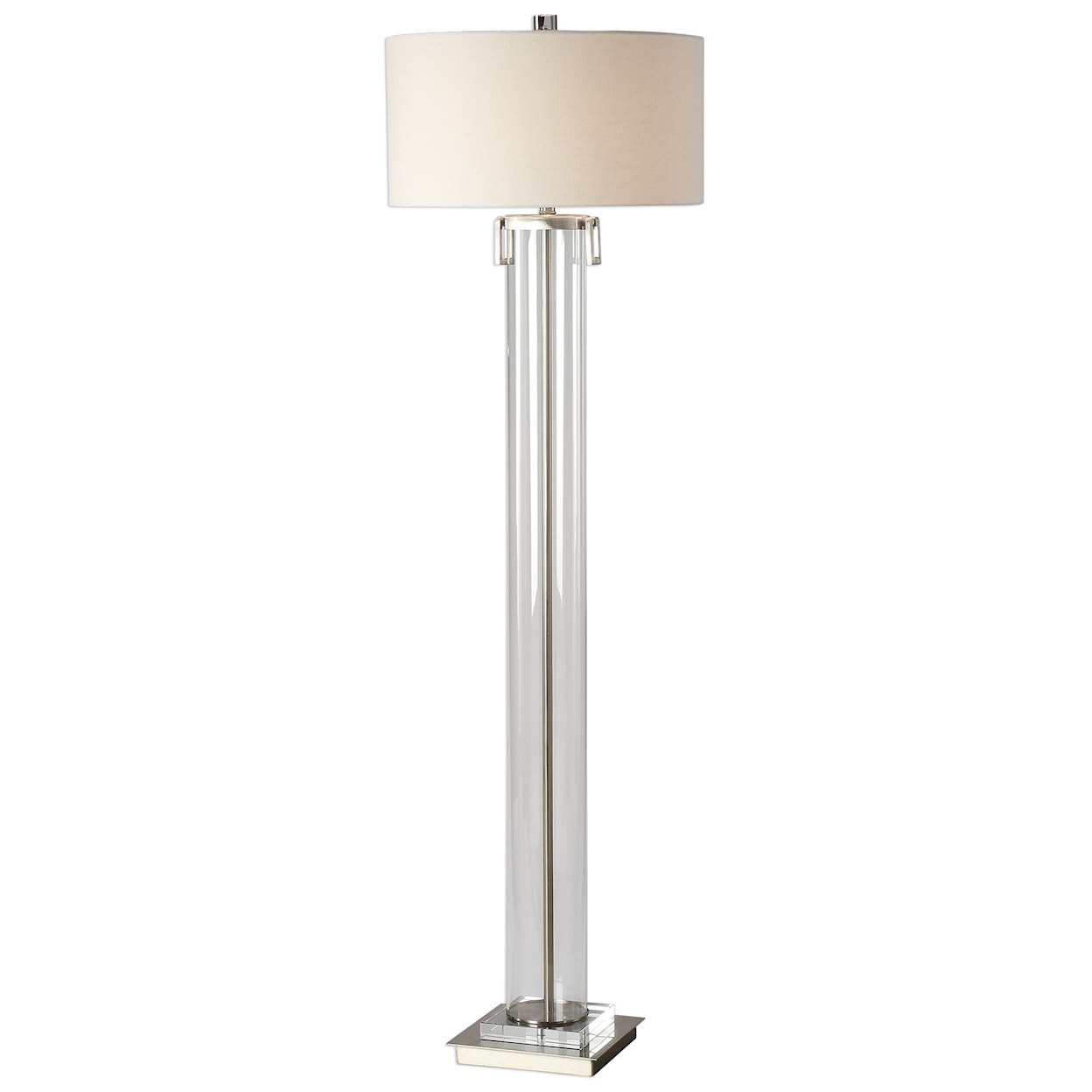 Uttermost Floor Lamps Monette Tall Cylinder Floor Lamp