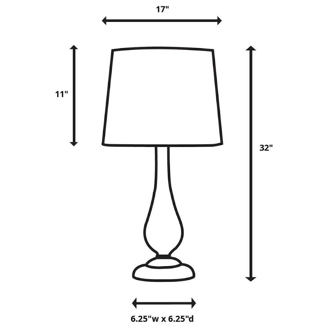 Uttermost Table Lamps Zesiro Modern Table Lamp