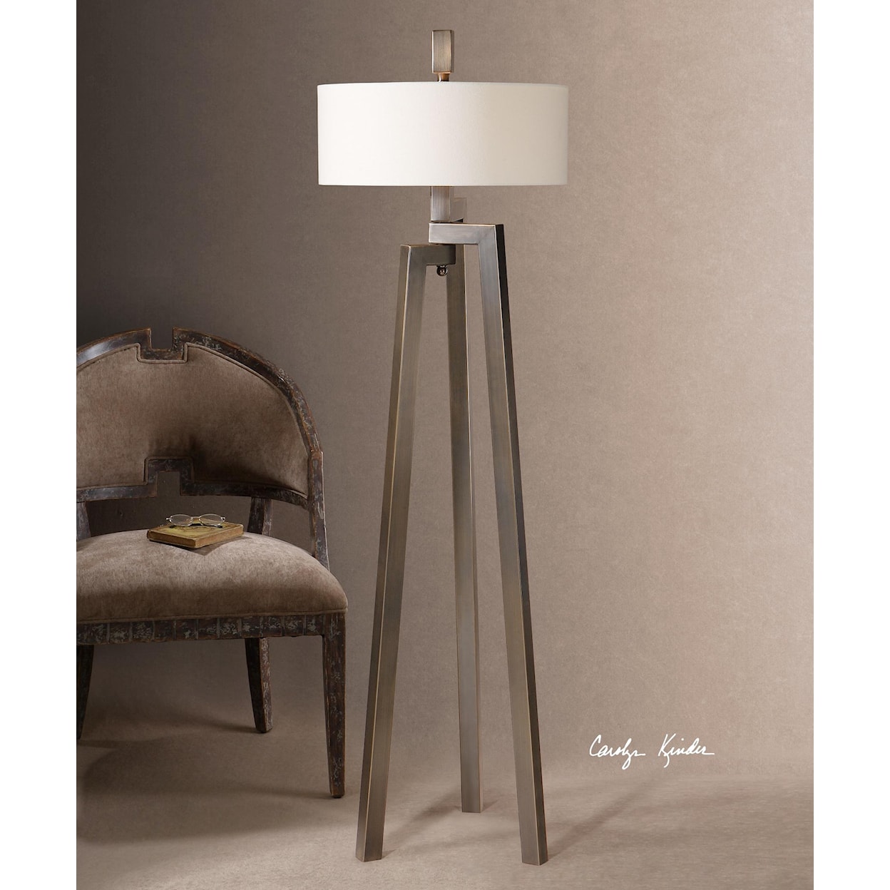 Uttermost Floor Lamps Mondovi Modern Floor Lamp