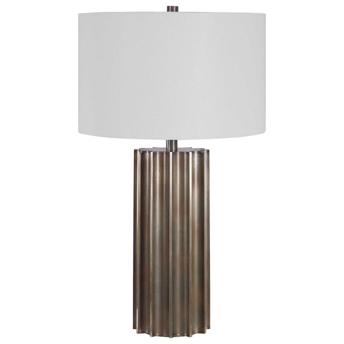Khalio Gun Metal Table Lamp