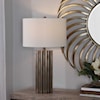 Uttermost Table Lamps Khalio Gun Metal Table Lamp