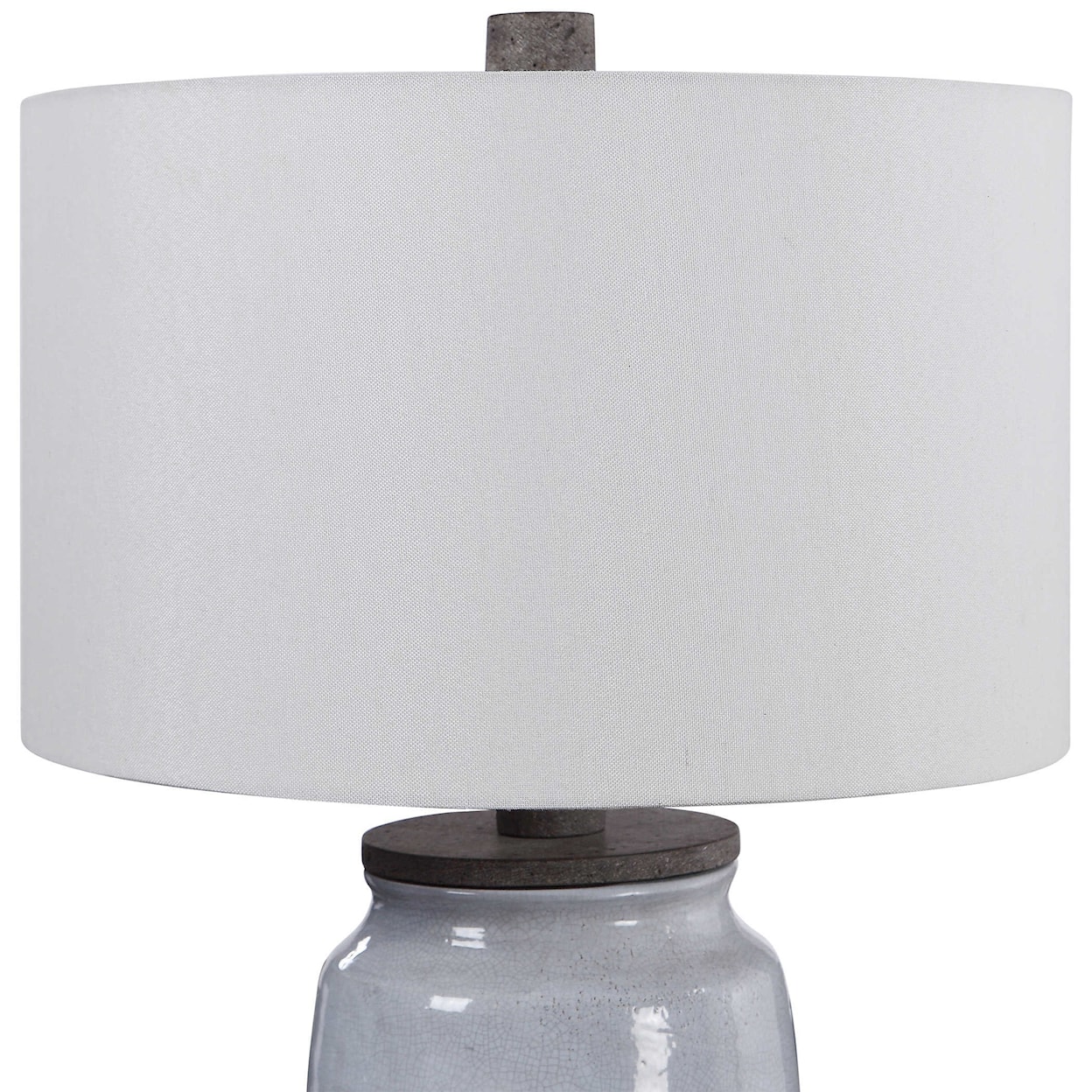 Uttermost Table Lamps Dimitri Light Blue Table Lamp