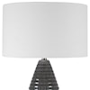 Uttermost Table Lamps Carden Smoke Gray Table Lamp