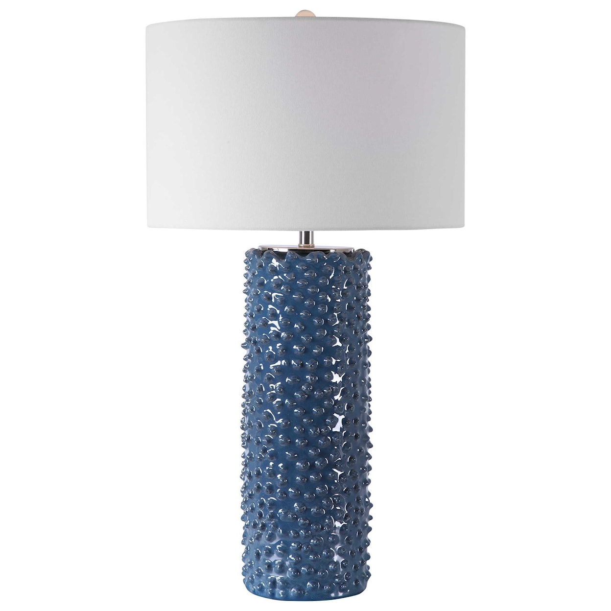 Uttermost Table Lamps Ciji Blue Table Lamp