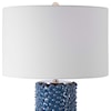 Uttermost Table Lamps Ciji Blue Table Lamp