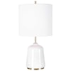 Uttermost Table Lamps Eloise White Marble Table Lamp