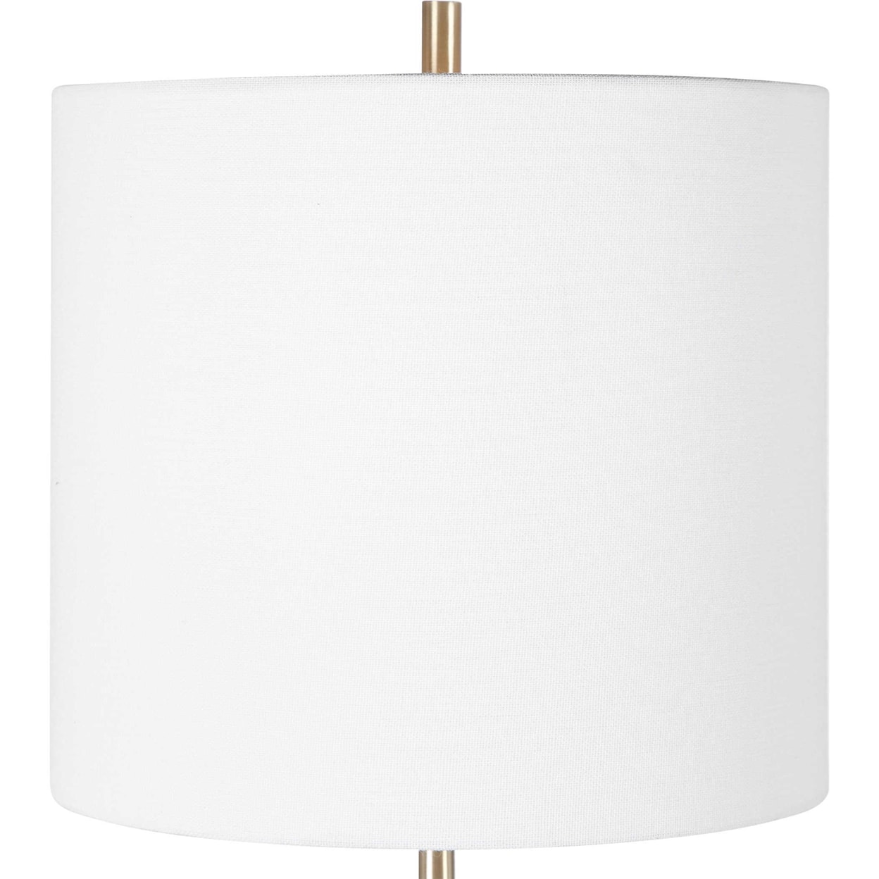 Uttermost Table Lamps Eloise White Marble Table Lamp