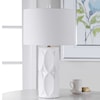 Uttermost Table Lamps Sinclair White Table Lamp