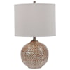Uttermost Table Lamps Lagos Rustic Table Lamp