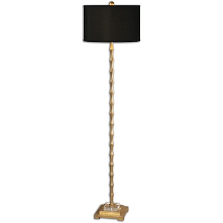 Quindici Metal Bamboo Floor Lamp