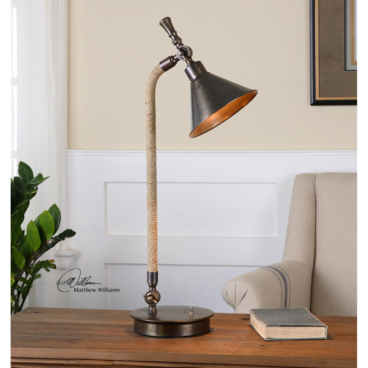 Uttermost Desk Lamps Duvall Task Lamp