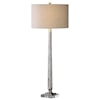 Uttermost Floor Lamps Fiona Ribbed Mercury Glass Lamp
