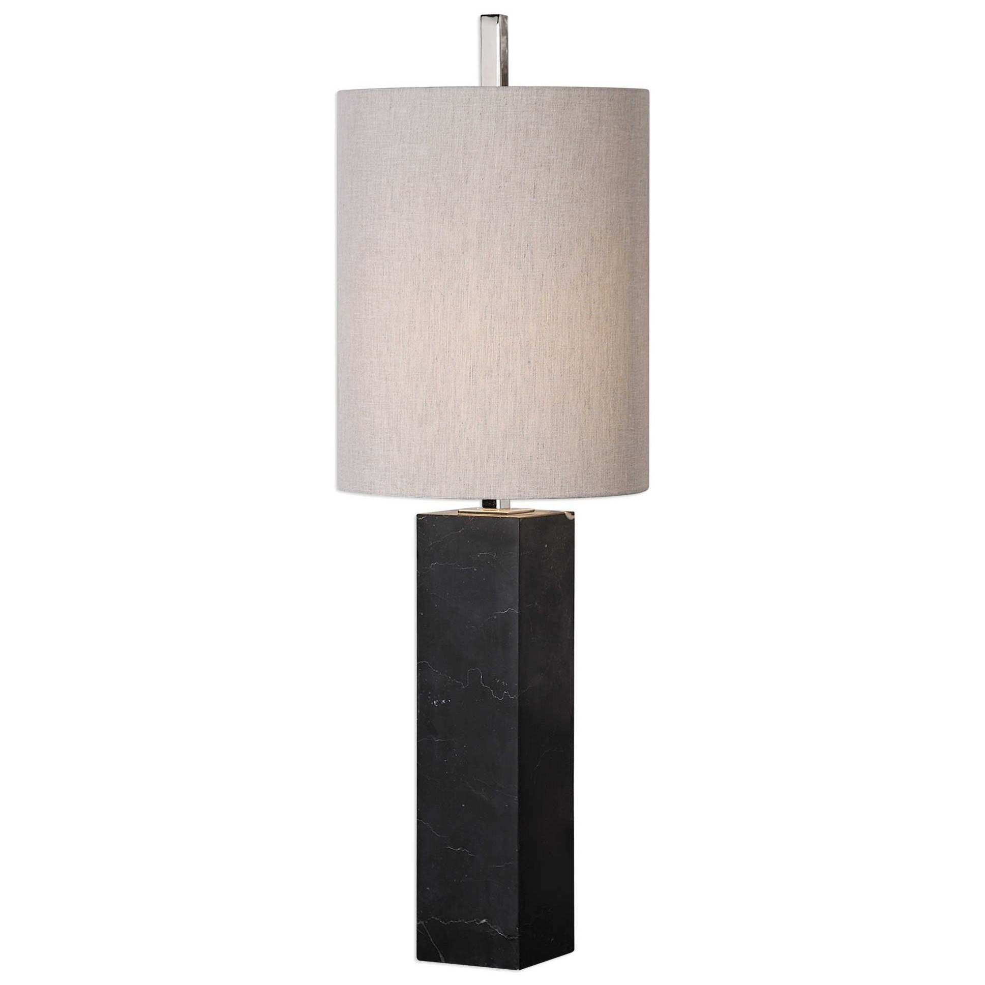 Delaney Marble Column Accent Lamp