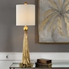 Uttermost Buffet Lamps Paravani Metallic Gold Lamp