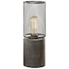 Uttermost Accent Lamps Ledro Thick Concrete Lamp