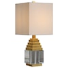Uttermost Accent Lamps Anubis Crystal Cube Lamp