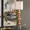 Uttermost Buffet Lamps Selim Gold Buffet Lamp