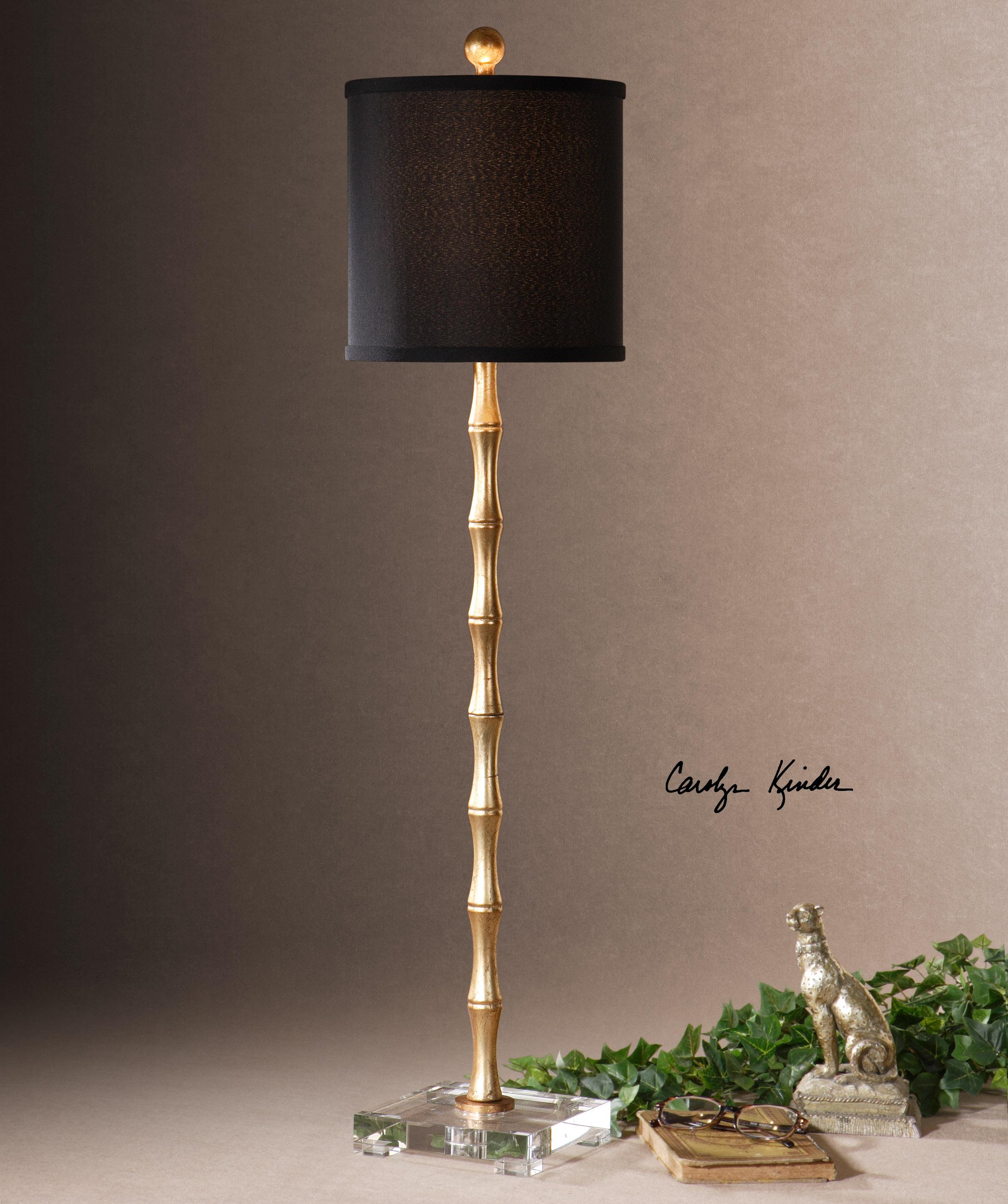 Quindici Metal Bamboo Buffet Lamp
