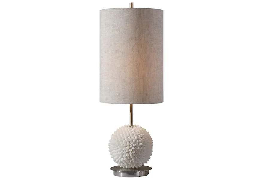 Buffet Lamps Cascara Sea Shells Lamp by Uttermost at Janeen's Furniture Gallery